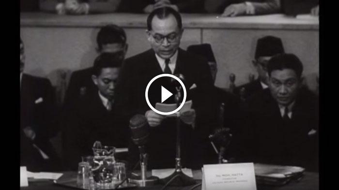 VIDEO LANGKA - Belum Pernah Lihat Video Bung Hatta? Lihat Gaya