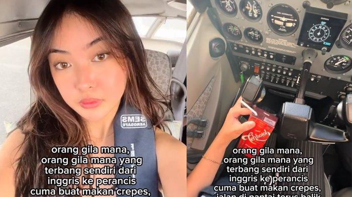 Abigail, cewek viral nyetir pesawat sendiri ke Prancis 2