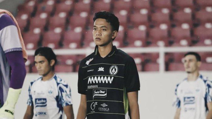 SANG MANTAN - Achmad Figo, mantan Arema FC yang kini membela PSS Sleman. Arema FC akan menjamu PSS Sleman di Stadion Soepriadi, Kota Blitar, Senin (17/2/2025).