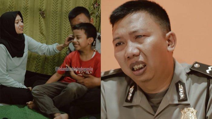 Aipda Rully mengaku tetap bekerja meski kondisinya terbatas