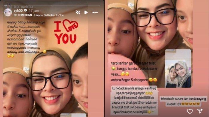 Aisyahrani menceritakan gambaran wajah bayi Syahrini