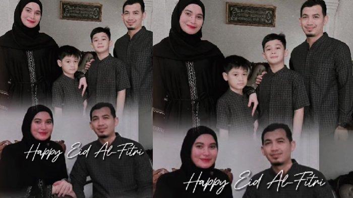 Akif bersama orang tua dan adiknya, bocah mirip Rafathar