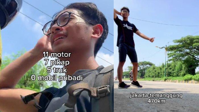 Alwi mudik lebaran menumpang 23 kali