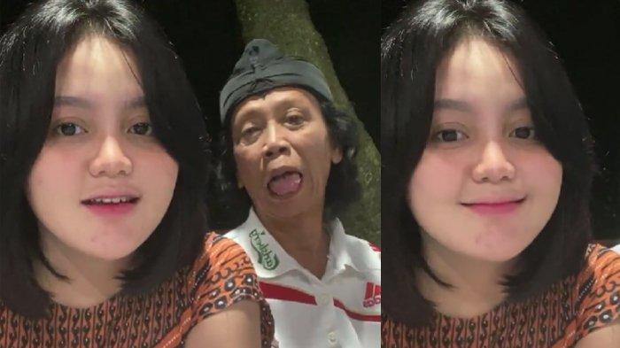 Anak Mandra Tia Septiana bersama sang ayah