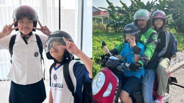 Anak-anak Lee Beom Soo sekolah di Bali (Instagram @yoonj.lee)