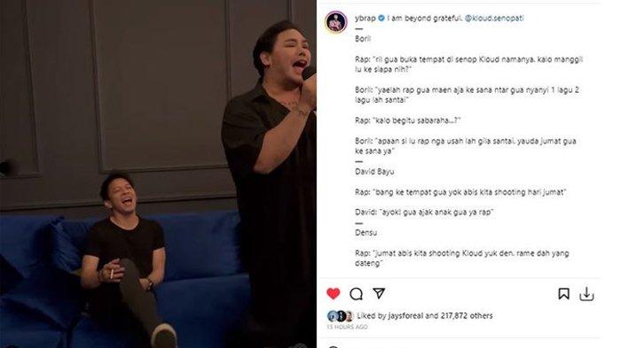 Ariel Noah dan Ivan Gunawan di restoran baru Reza Arap