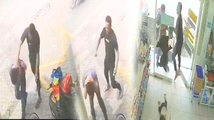 Ayah dari bocah yang jatuh memukuli karyawan minimarket