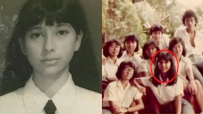 Ayu Azhari semasa masih sekolah