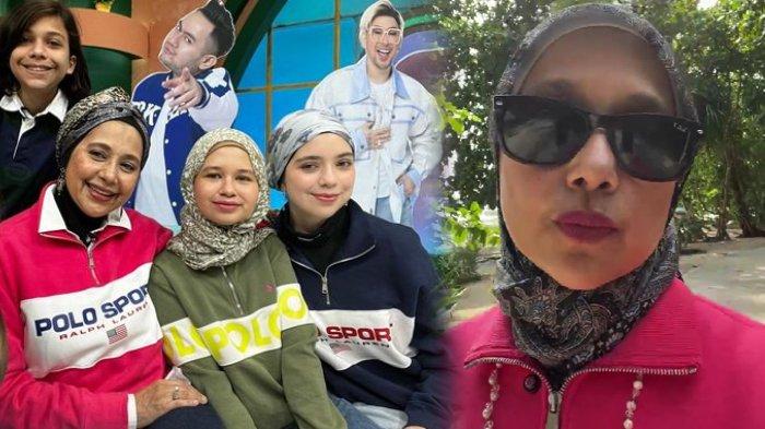 Ayu Azhari tampil bersama anak-anaknya di acara TV