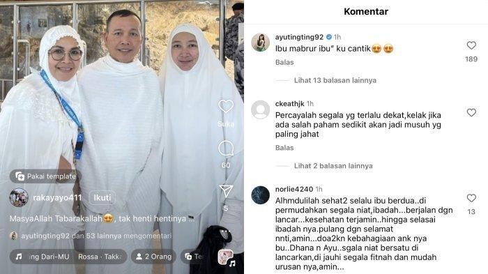 Ayu Ting Ting semakin sayang pada calon ibu mertua