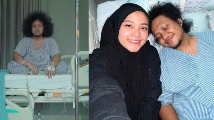 Babe Cabita mengidap penyakit Anemia Aplastik ditemani istrinya (kanan)