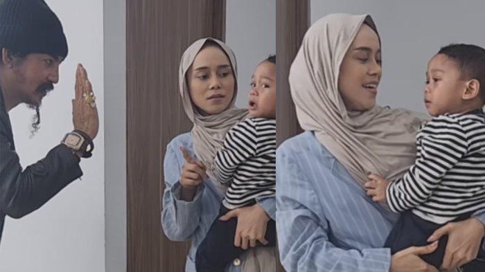 Baby L ketakutan saat Limbad minta tos