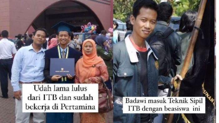 Badawi anak penjual gorengan ubah nasib keluarga setelah lulus ITB