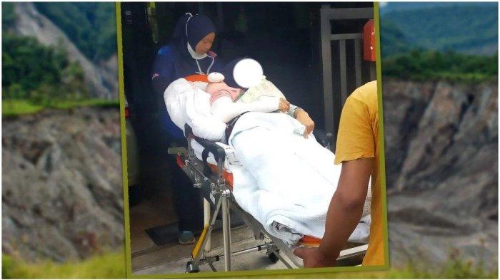  Beruntung sang ibu tak menderita luka terlalu parah. (SCMP)