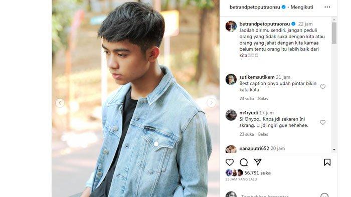 Betrand Peto Santai Sindir Haters Usai Video dengan Sarwendah Viral: Jangan Peduli Orang Tidak Suka