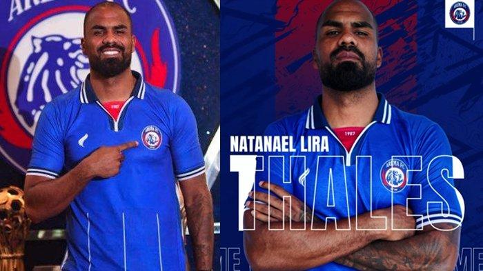 Biodata Thales Lira Bek Asing Arema FC Resmi Dikenalkan, Mantan PSS Sleman Dikenal Tangguh