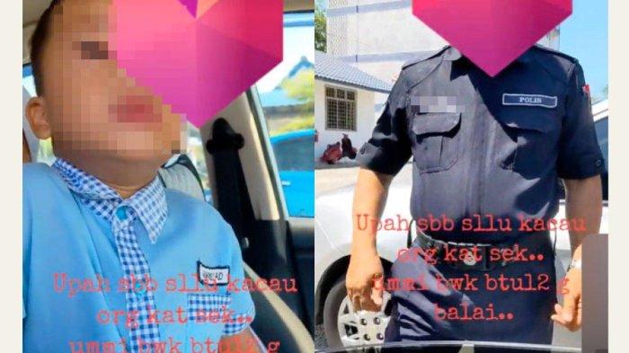 Bocah nangis dibawa ke kantor polisi, ibu frustasi tak bisa menasihati