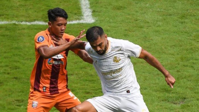 Borneo FC vs Arema FC laga pekan 19 Liga 1 2024 di Stadion Batakan, Balikpapan, Minggu (19/1/2025).