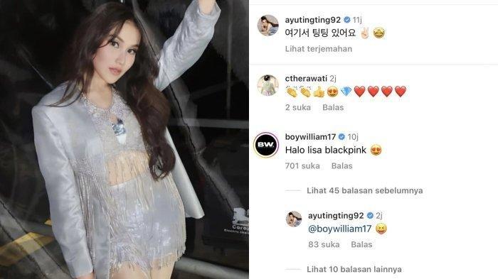 Boy William komentari foto Ayu Ting Ting