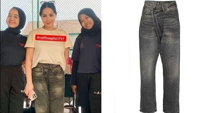 Celana Nagita Slavina mirip jeans kedodoran 1
