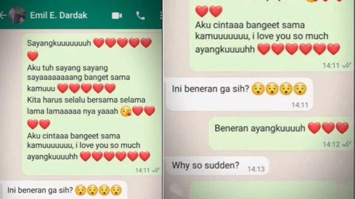 Chat mesra Arumi Bachsin untuk Emil Dardak