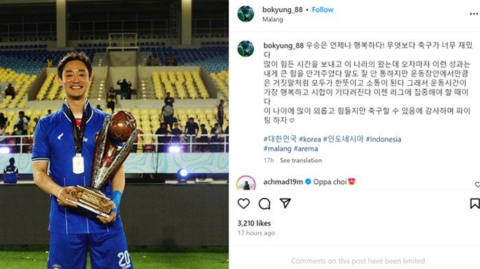 Choi Bo-kyung akhirnya mengangkat trofi Piala Presiden 2024
