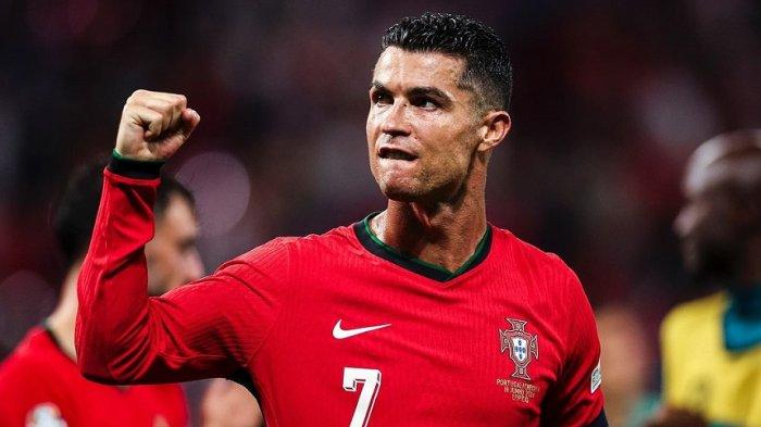 Cristiano Ronaldo, pemain Portugal di Euro 2024.