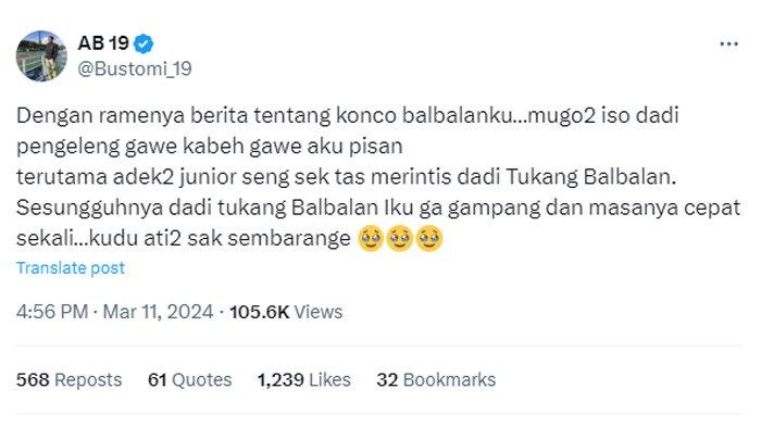 Cuitan Ahmad Bustomi tentang Kurnia Meiga dan pemain sepakbola