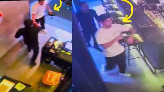 Dali Wassink di tempat billiar sebelum tewas kecelakaan 1