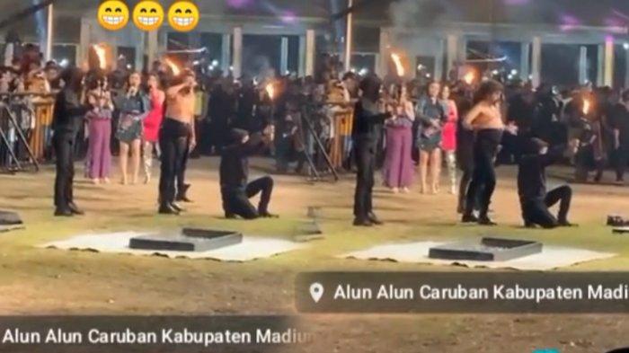 Detik-detik Atraksi Limbad di Madiun mengakibatkan kecelakaan