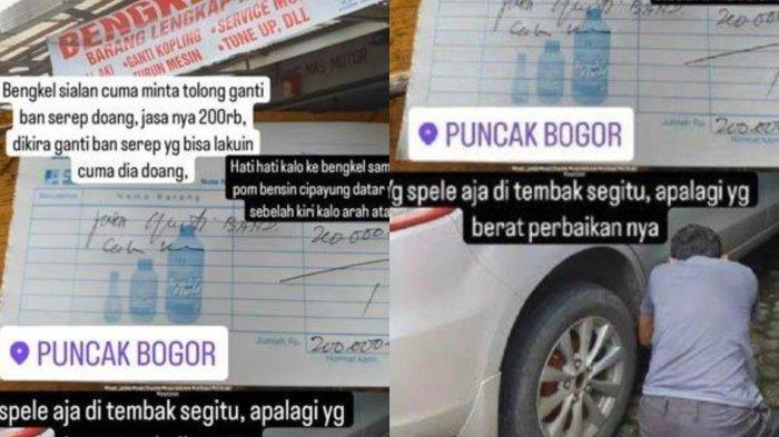 Fakta Bengkel Minta Upah Rp 200 Ribu Buat Ganti Ban Serep, Sopir Ertiga Ternyata Ada Minta Hal Lain