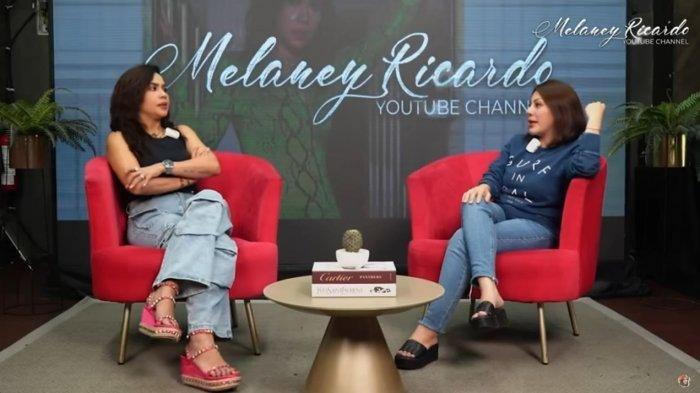  Febby Carol saat jadi bintang tamu di podcast Melaney Ricardo yang tayang Selasa (14/11/2023).