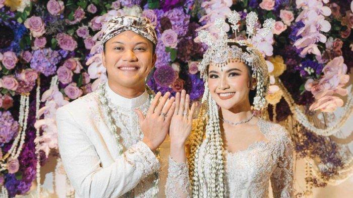Foto Mahalini menantu Sule setelah menikah