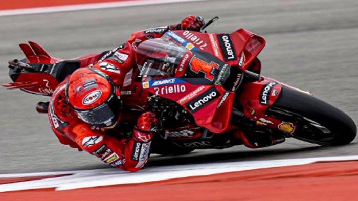 Francesco 'Pecco' Bagnaia, pembalap Ducati Lenovo berkesempatan menyamai rekor gurunya, Valentino Rossi untuk menang back to back di MotoGP Spanyol