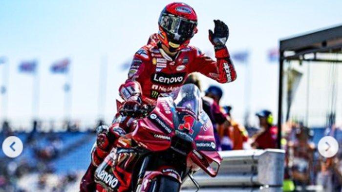 Francesco Bagnaia masih mengamankan posisi di puncak klasemen MotoGP 2023 