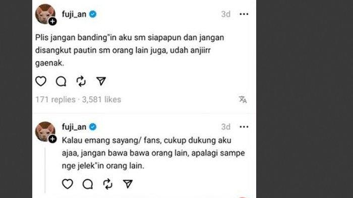 Fuji makin terusik karena dibanding-bandingkan