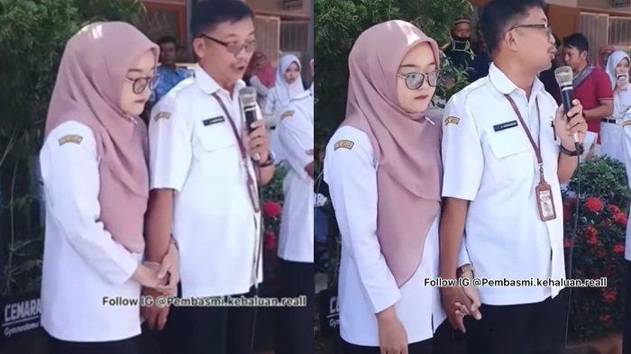 Guru dan Kepala Sekolah SDN 2 Ciodeng Viral Karaoke Sambil Berpelukan Saat Jam Belajar
