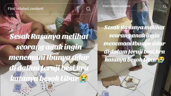 Gadis cilik mendatangi kantor polisi ingin tidur bareng ibunya di penjara 1
