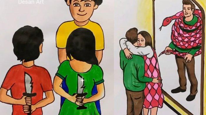 Gambar viral yang diunggah Andre Taulany sebelum gugatan cerai mencuat