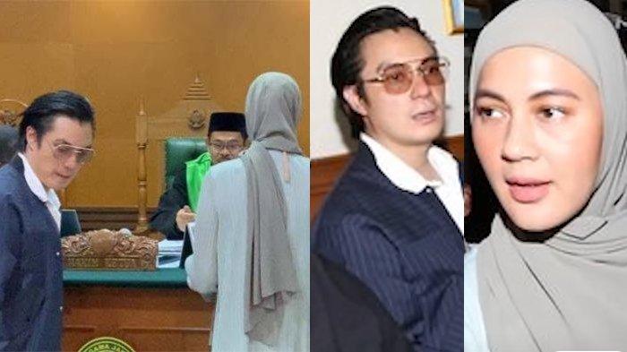 Gerak-gerik Paula dan Baim Wong Tak Saling Sapa saat Sidang