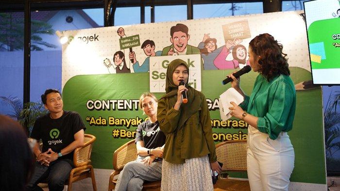 Gojek Ambassador 2023 memberikan testimonial mengenai dampak positif program bagi mereka di saat periode transisi dari masa kuliah masuk ke dunia kerja