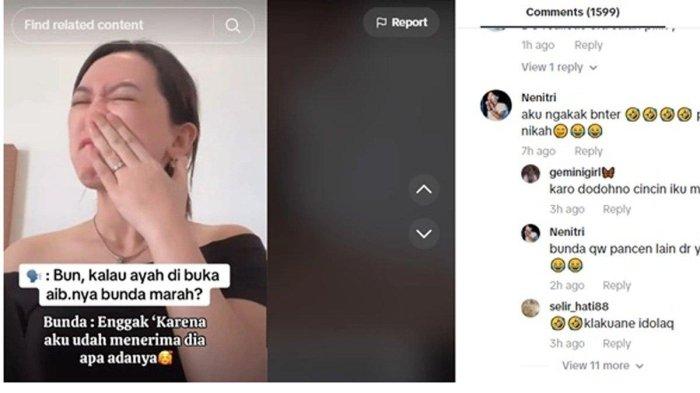 Happy Asmara Pamer Cincin di Jari Manis, Tetangga Sebut Lihat Gilga Sahid Nginep, Sudah Nikah Siri?