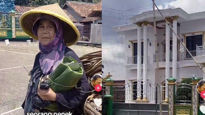 Harta Kekayaan Nenek Bawa Daun Kelapa Kering Viral, Ternyata Punya Rumah dan Mobil Mewah di Garasi