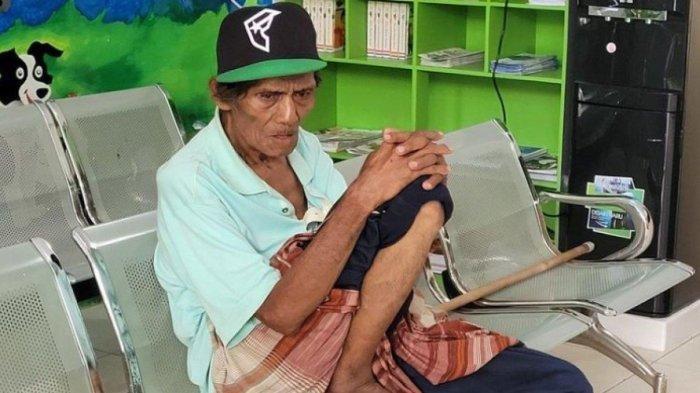 Hidup Kakek La Hasim Dibuang Keluarga Kini Menumpang Tidur di Polsek