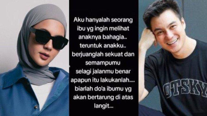 Ibunda Paula Verhoeven tulis pesan bijak di tengah kabar retaknya rumah tangga Baim Wong
