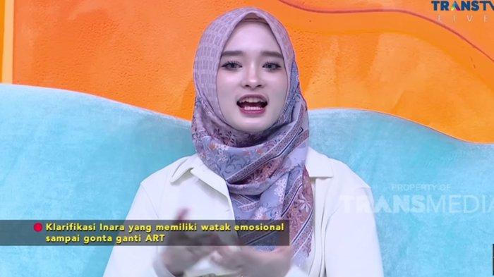 Inara Rusli saat tampil di Pagi Pagi Ambyar