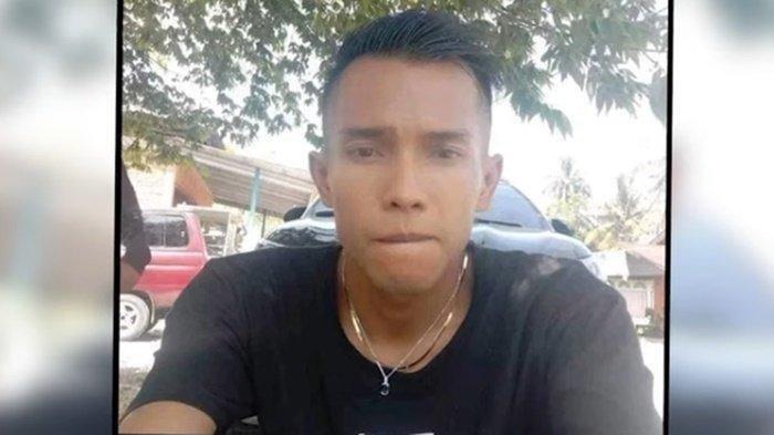 Indra Septiarman, tersangka pembunuhan gadis penjual gorengan di Padang Pariaman.