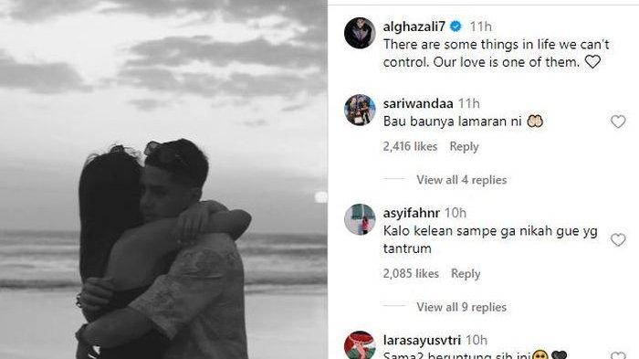 AL Ghazali umumkan resmi balikan denga Alyssa Daguise
 