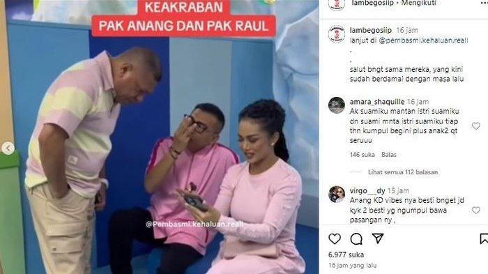 Keakraban Anang Hermansyah dan Raul Lemos jadi sorotan
 