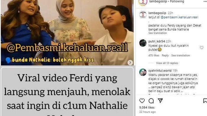 Momen Ferdi ogah dipeluk Nathalie Holscher
 